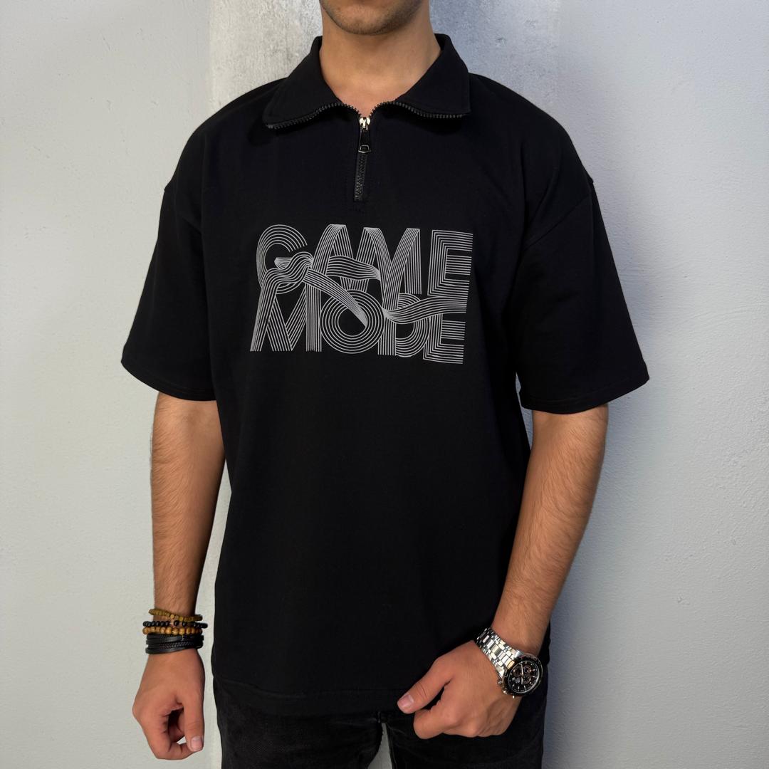 تیشرت باکسی پاییزه دورس مردانه مشکی