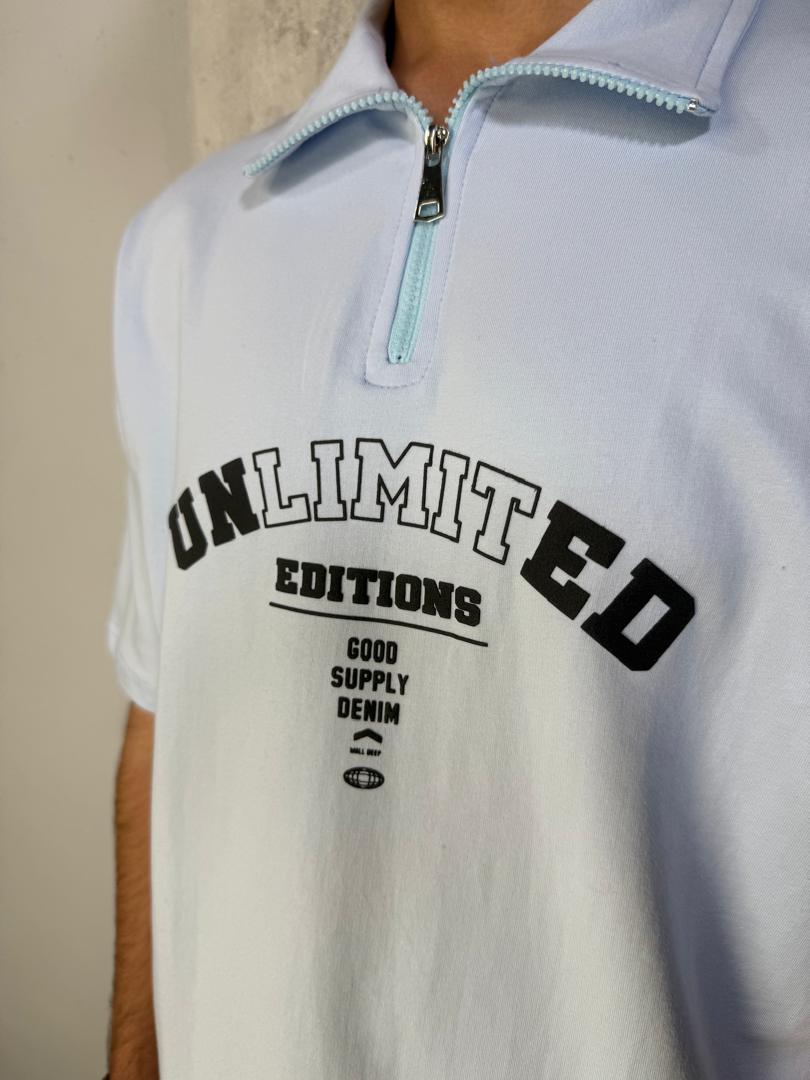 تیشرت باکسی مردانه پاییزه دورس آبی آسمونی